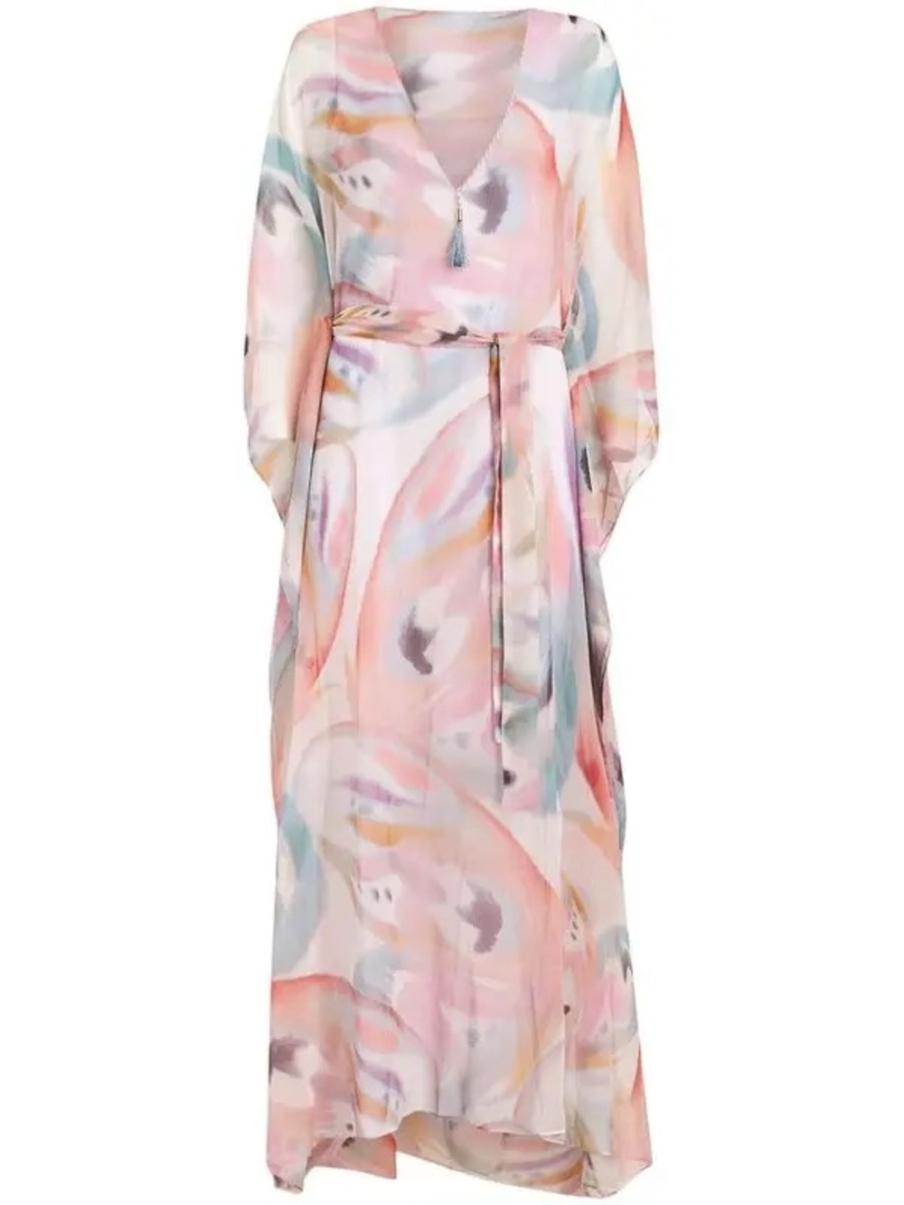 Etro Abito Mare Kaftan Maxi Dress NWT size IT 46 - Picture 2 of 9